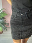 Minigonna Denim Strass – Glam e Versatilità