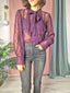 Camicia Belle Époque – Raffinatezza Retrò con Rouches