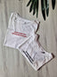 T-Shirt ricamata" si vede quello che pensi e quello che sogni"