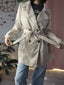 Trench Sahara Suede – Eleganza morbida che definisce il look