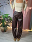 Jeans Barrel Ecopelle - cod SJ 1801