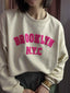 Felpa Brooklyn – Scritta Teddy