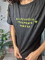 T-Shirt Ricamata "sei proprio veramente guarda"