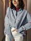 Camicia Amour – Righe classiche con un tocco di cuore
