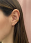 Ear cuff liscio doppio
