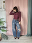 Jeans Rebel Curved Barrel T838