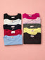 T-shirt regular color -– Il mai senza di ogni giorno