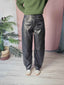 Pantalone Curved Barrel Eco Leather
