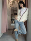 Cardigan Riviera – Colori a Contrasto