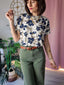 T-shirt Bloom Navy – La stampa che fa subito outfit
