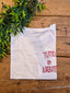 T-shirt ricamata "Tutto o Niente"
