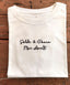 T-Shirt ricamata " Saldi e Paura"