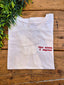 T-shirt ricamata "tipo ansia e sapone"