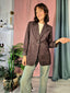 Blazer Manhattan Suede – Eleganza Classica in Versione Morbida
