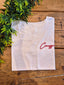 T-shirt ricamata " Coraggio"