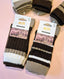 Calze “Winter Strip” – Morbidezza al top, stile assicurato