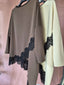Felpa Giulia – Comfort raffinato con un tocco di pizzo
