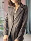 Blazer Brooklyn Suede – L’eleganza metropolitana